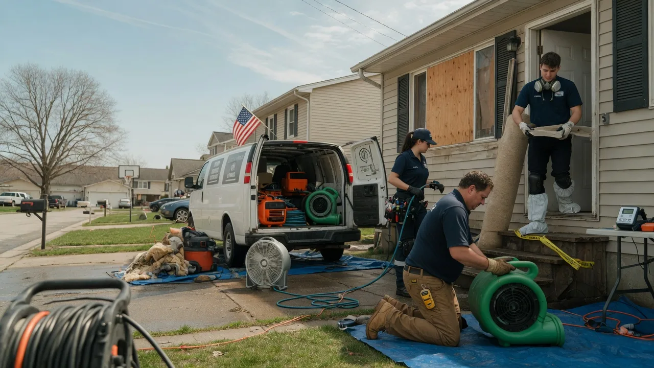 Water Damage Restoration in Hensley, WV near me